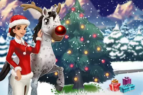 Weihnachten auf dem Reiterhof