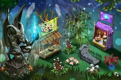 Halloween im Farmspiel my Little Farmies mobile