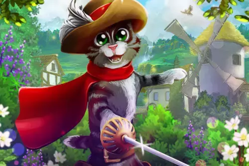 My Little Farmies mobile - Katze mit Hut und Degen