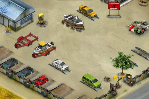 Garbage Garage - car scrap yard