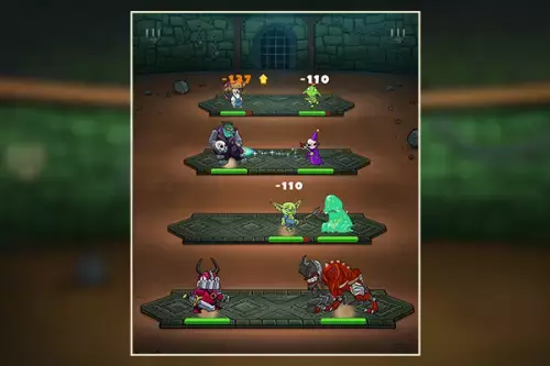 1vs1 Kampf im Dungeon