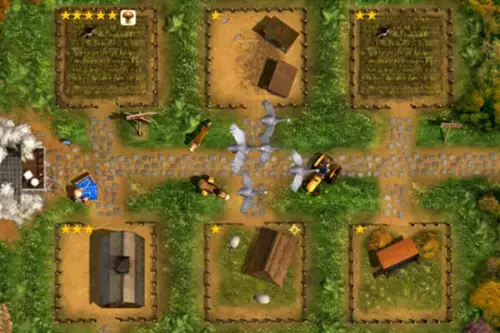 My Free Farm - oies en vol