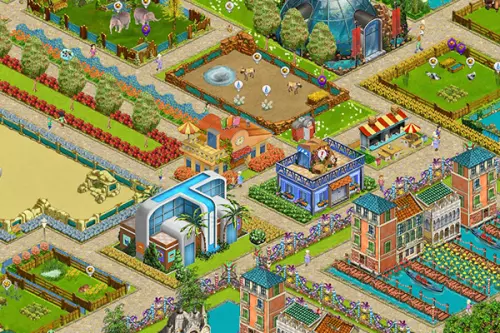 My Free Zoo - Zoo from above