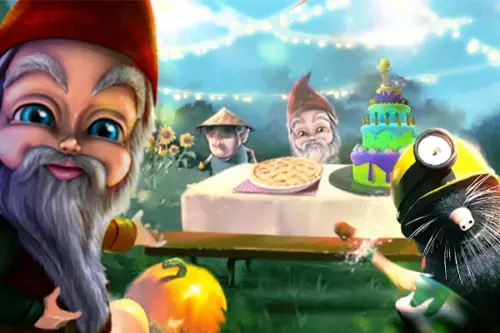 Zwerg in Wurzelimperium feiert Geburtstag