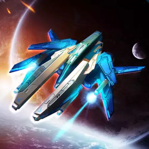 Raumschiff im Weltall